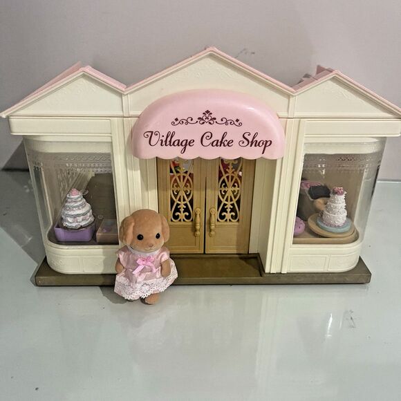 Cailico Critters Sylvanian Families Village Cake Shop accessories dog figure